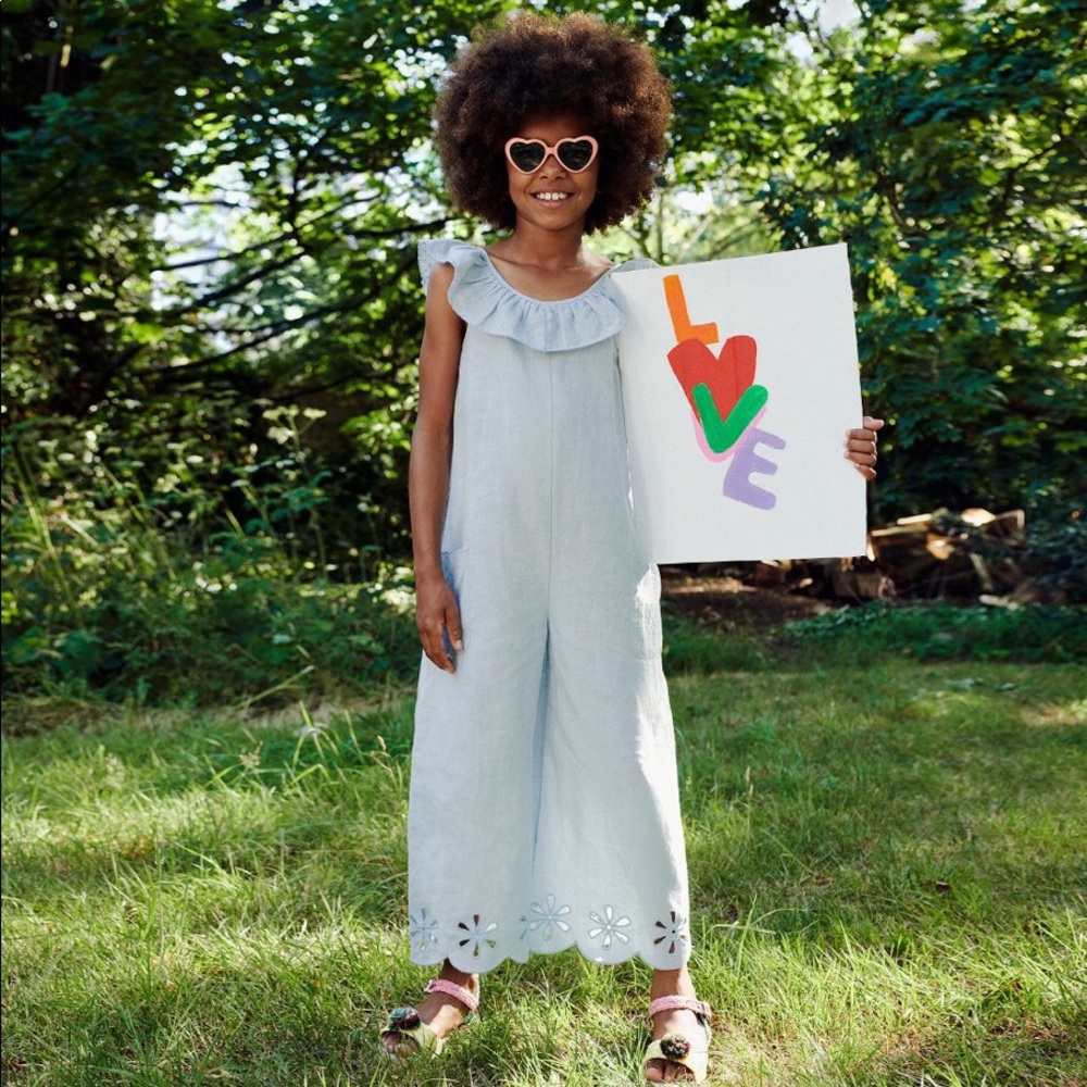 Stella McCartney Eyelet Jumpsuit